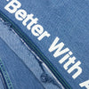 Better With Age Monroe Triple-Wide Denim Trousers