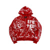 Mixed Emotion Graffiti Hoodie (Red)