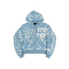 Mixed Emotion Graffiti Hoodie (Blue)