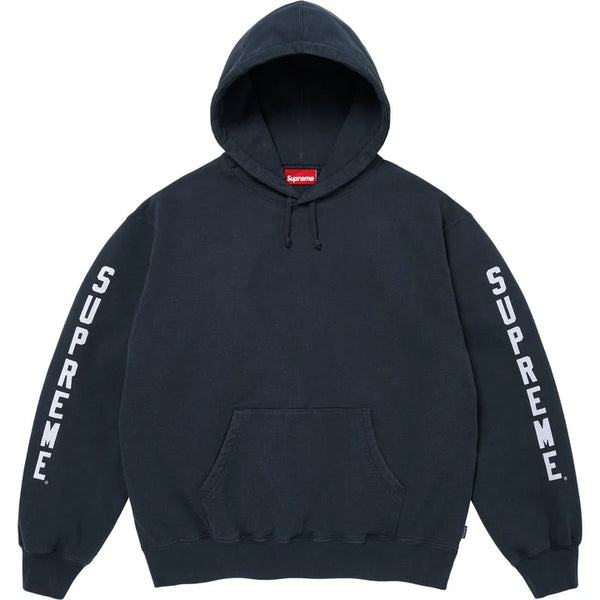 Supreme Washed Logo Sweatsuit FW26 (Navy/White)