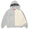 Supreme Arc Thermal Lined Zip Up Hoodie (Grey)