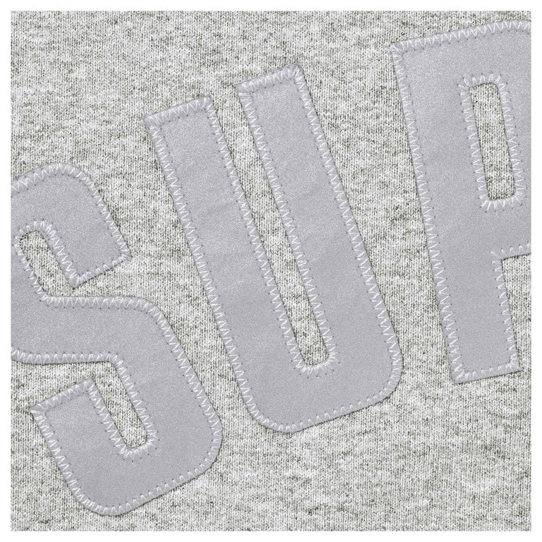 Supreme Arc Thermal Lined Zip Up Hoodie (Grey)