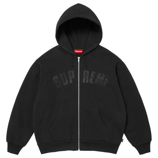 Supreme Arc Thermal Lined Zip Up Hoodie (Black)