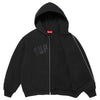 Supreme Arc Thermal Lined Zip Up Hoodie (Black)