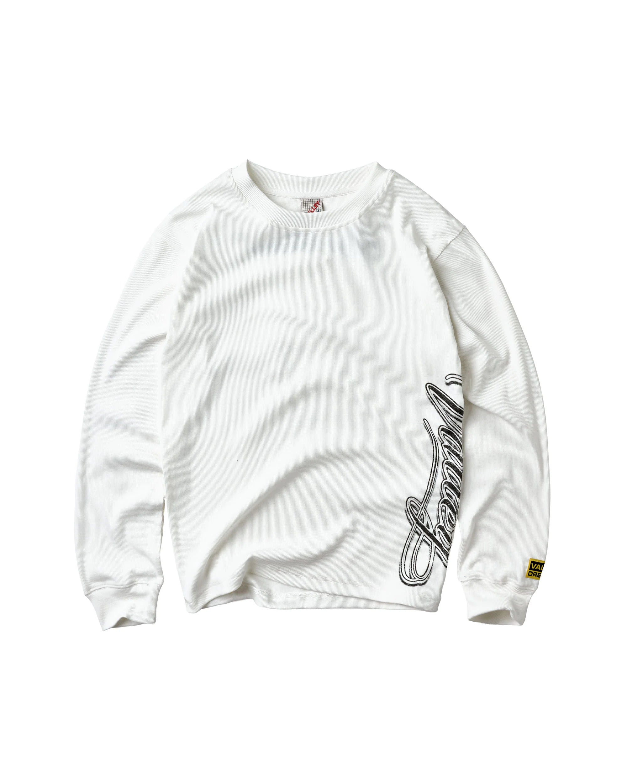 Vale Forever Cursive Thermal (White)