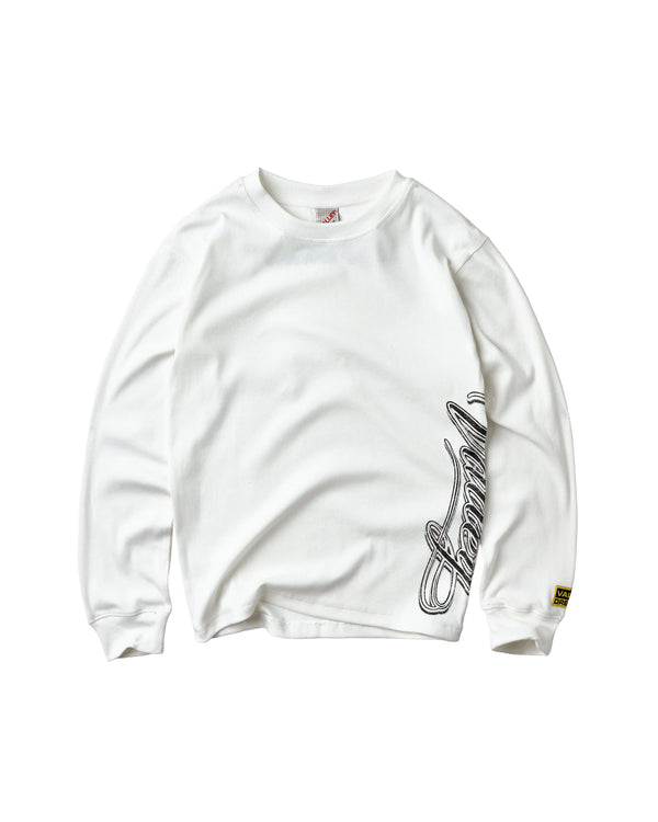 Vale Forever Cursive Thermal (White)