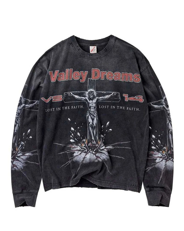 Vale Forever ‘Concrete Cross’ Longsleeve