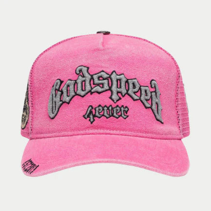 GODSPEED TRUCKER HAT (PINK)