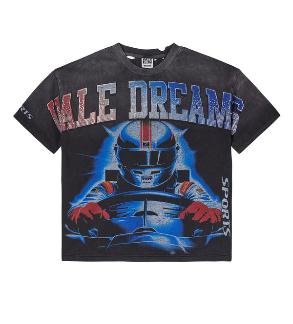 VALE FOREVER SPEED BLING TEE (BLACK)