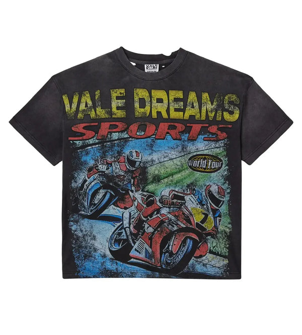 VALE MOTORCROXXX TEE (BLACK)