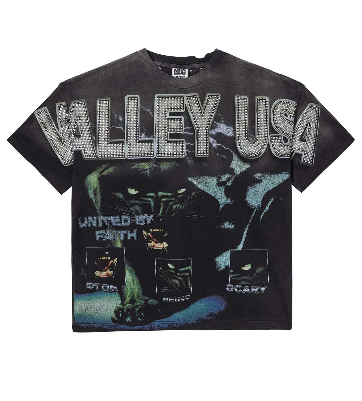 VALE FOREVER FAITH TEE (BLACK)
