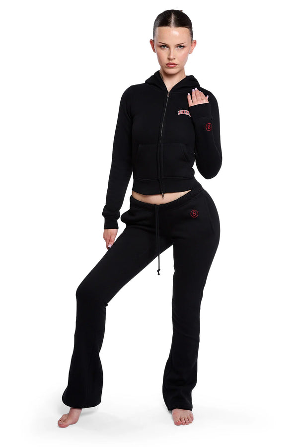 Body By Raven Backshot Sweatsuit (Black/Red)