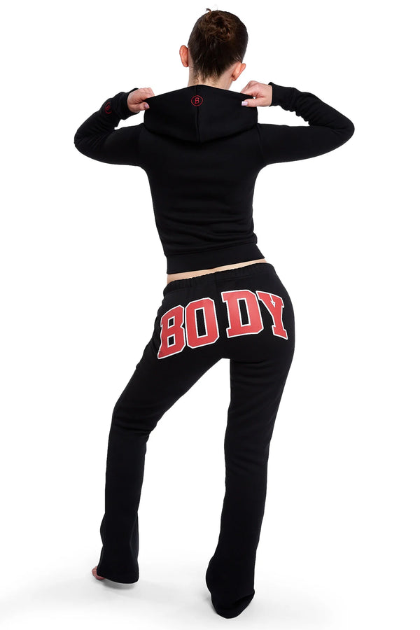 Body By Raven Backshot Sweatsuit (Black/Red)