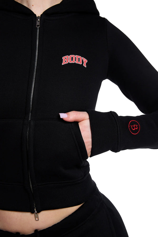 Body By Raven Backshot Sweatsuit (Black/Red)
