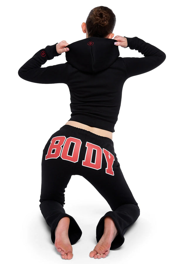 Body By Raven Backshot Sweatsuit (Black/Red)