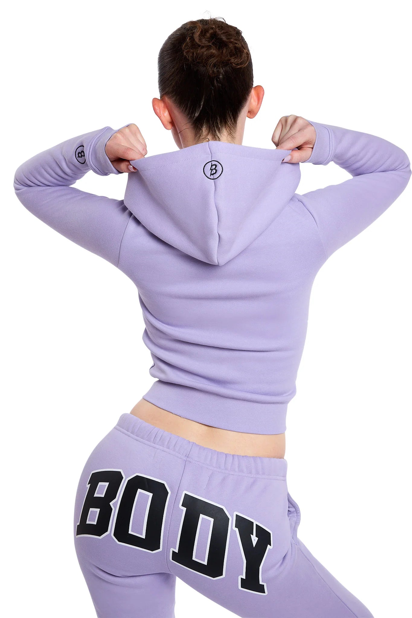 Body By Raven Backshot Sweatsuit (Lavender/Black)