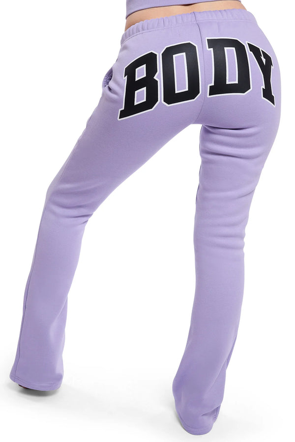 Body By Raven Backshot Sweatsuit (Lavender/Black)