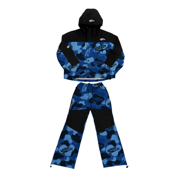 ROUGHPLAY WATER RESISTANT TRACKSUITS (BLUE CAMO)