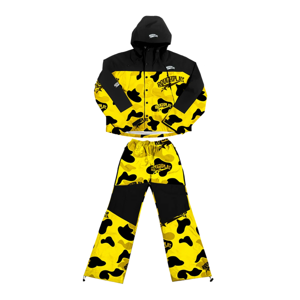 ROUGHPLAY WATER RESISTANT TRACKSUIT (YELLOW CAMO)