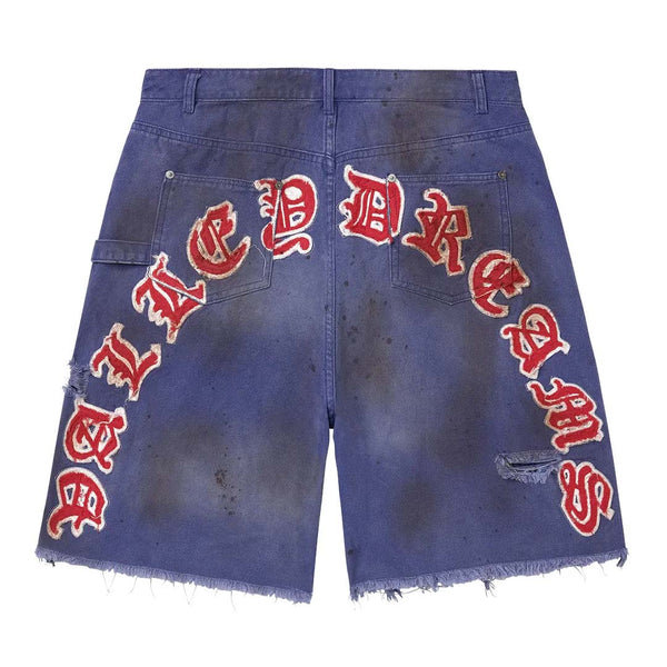 Vale Forever Workshop Jorts  (Blue Wash)