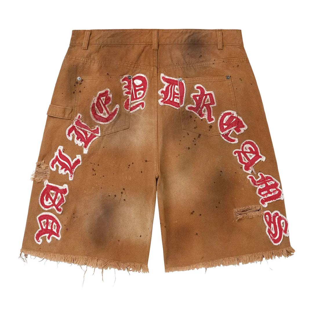 Vale Forever Workshop Jorts  (Khaki Wash)
