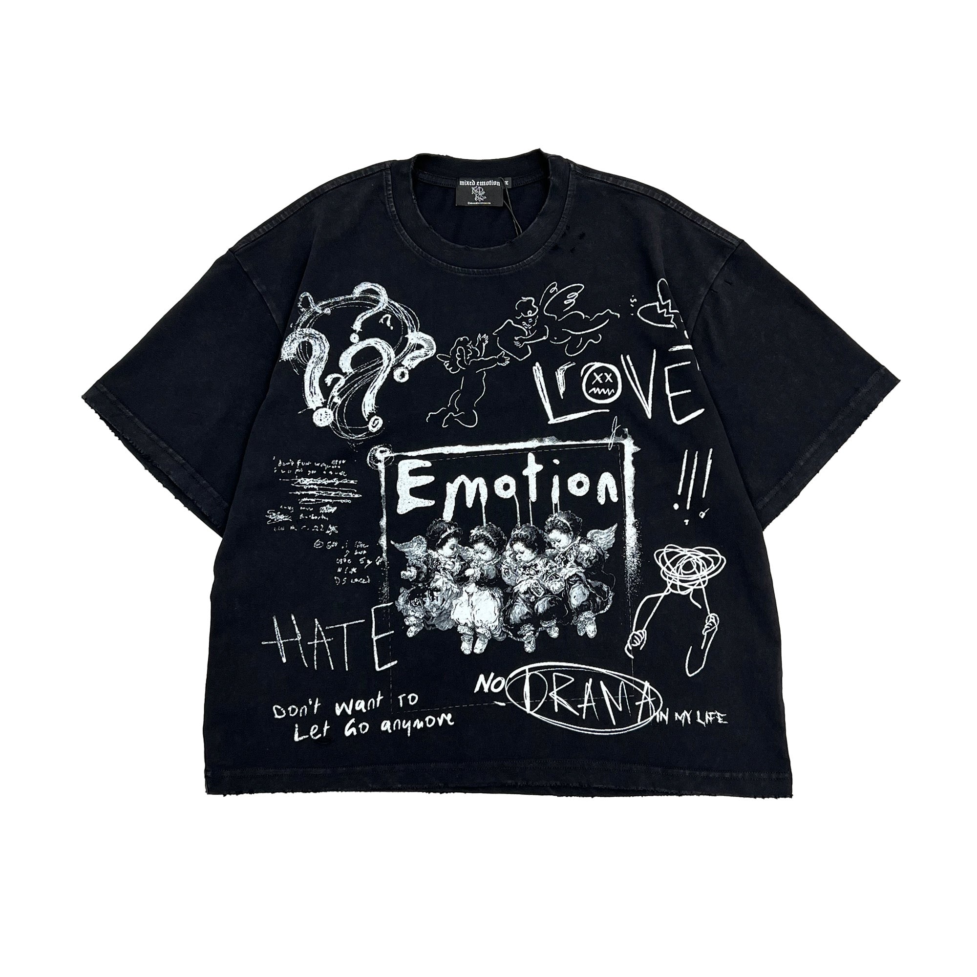 Mixed Emotion 'Chaos' Tee (Black)