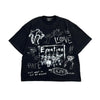 Mixed Emotion 'Chaos' Tee (Black)