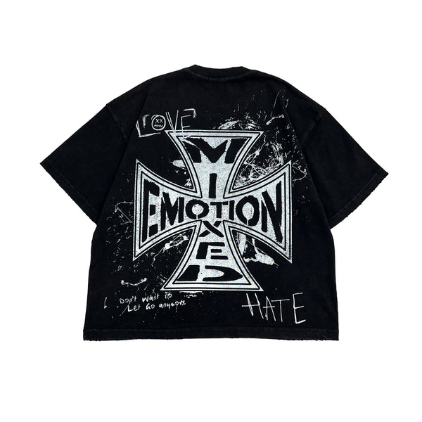 Mixed Emotion 'Chaos' Tee (Black)