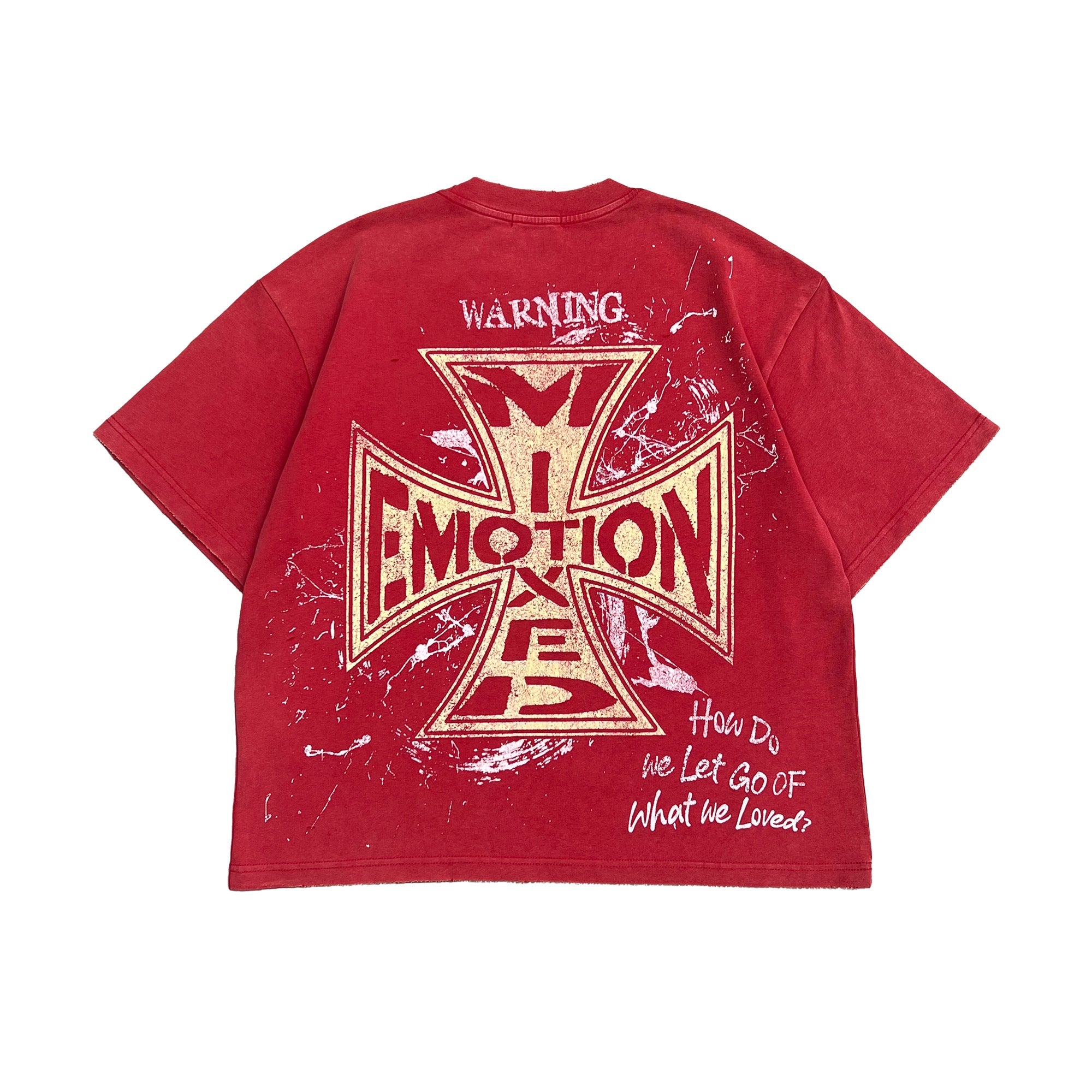 Mixed Emotion 'Crimson' Tee (Red)