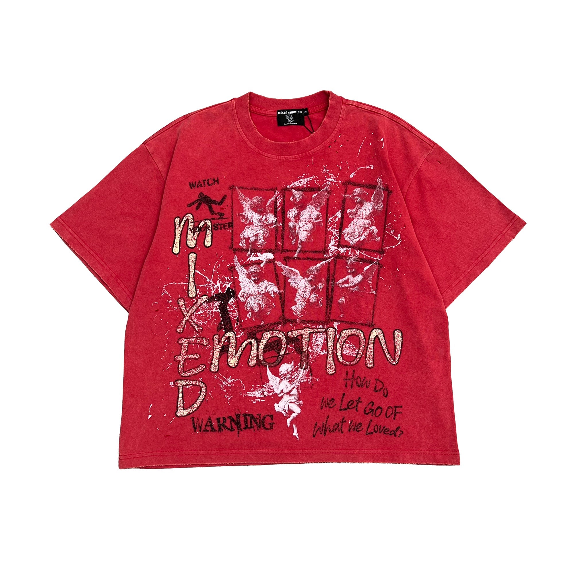 Mixed Emotion 'Crimson' Tee (Red)