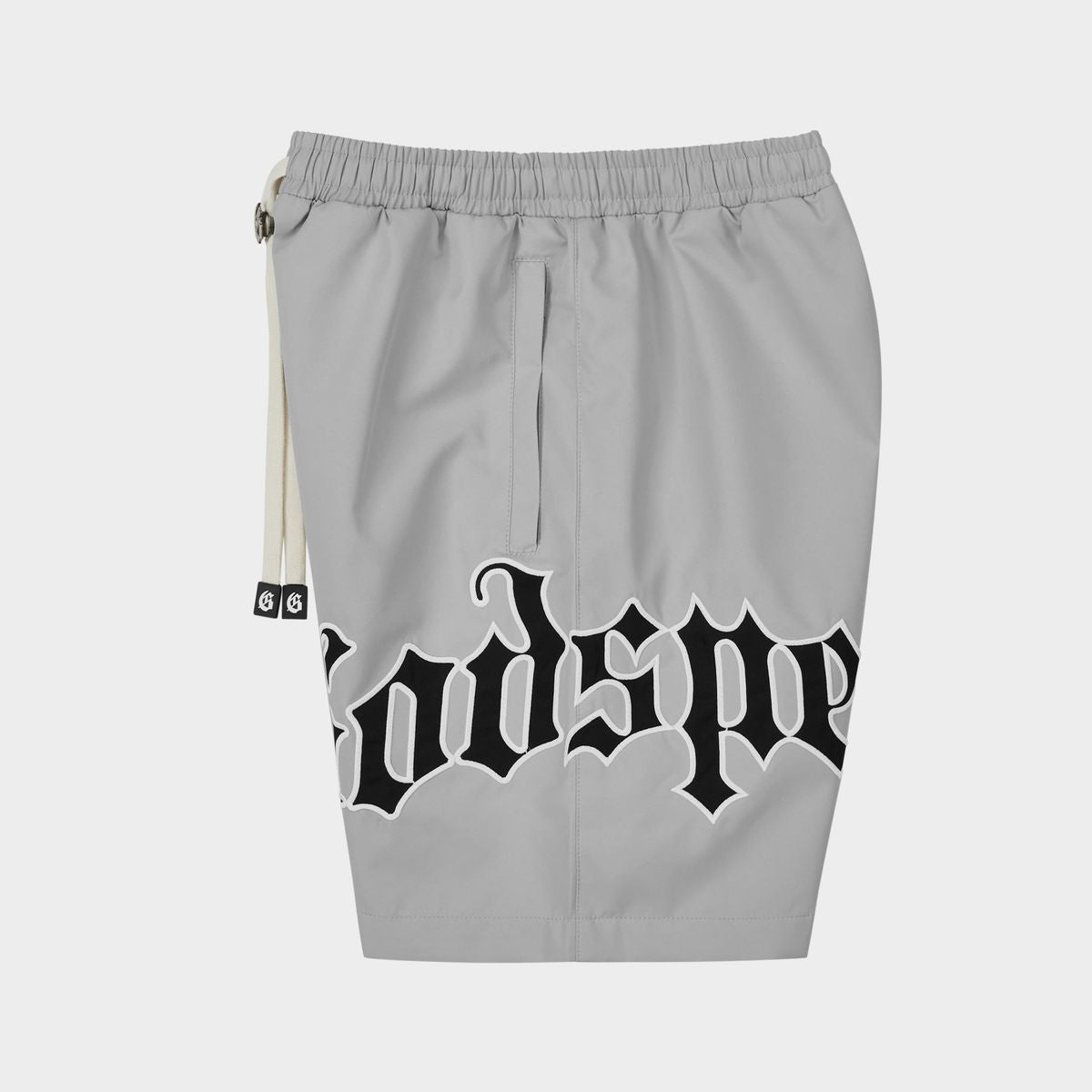 Godspeed 'Og Logo' Nylon Shorts (Grey)