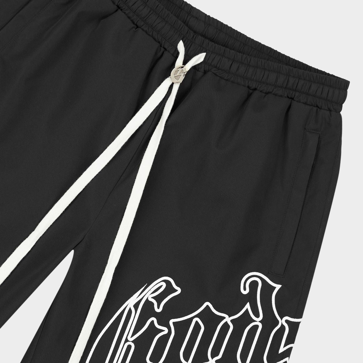 Godspeed 'Og Logo' Nylon Shorts (Black/White)