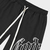 Godspeed 'Og Logo' Nylon Shorts (Black/White)