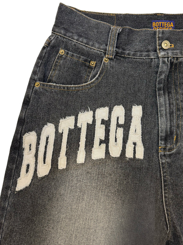 BOTTEGA DESIRES JORTS (DARK WASH)