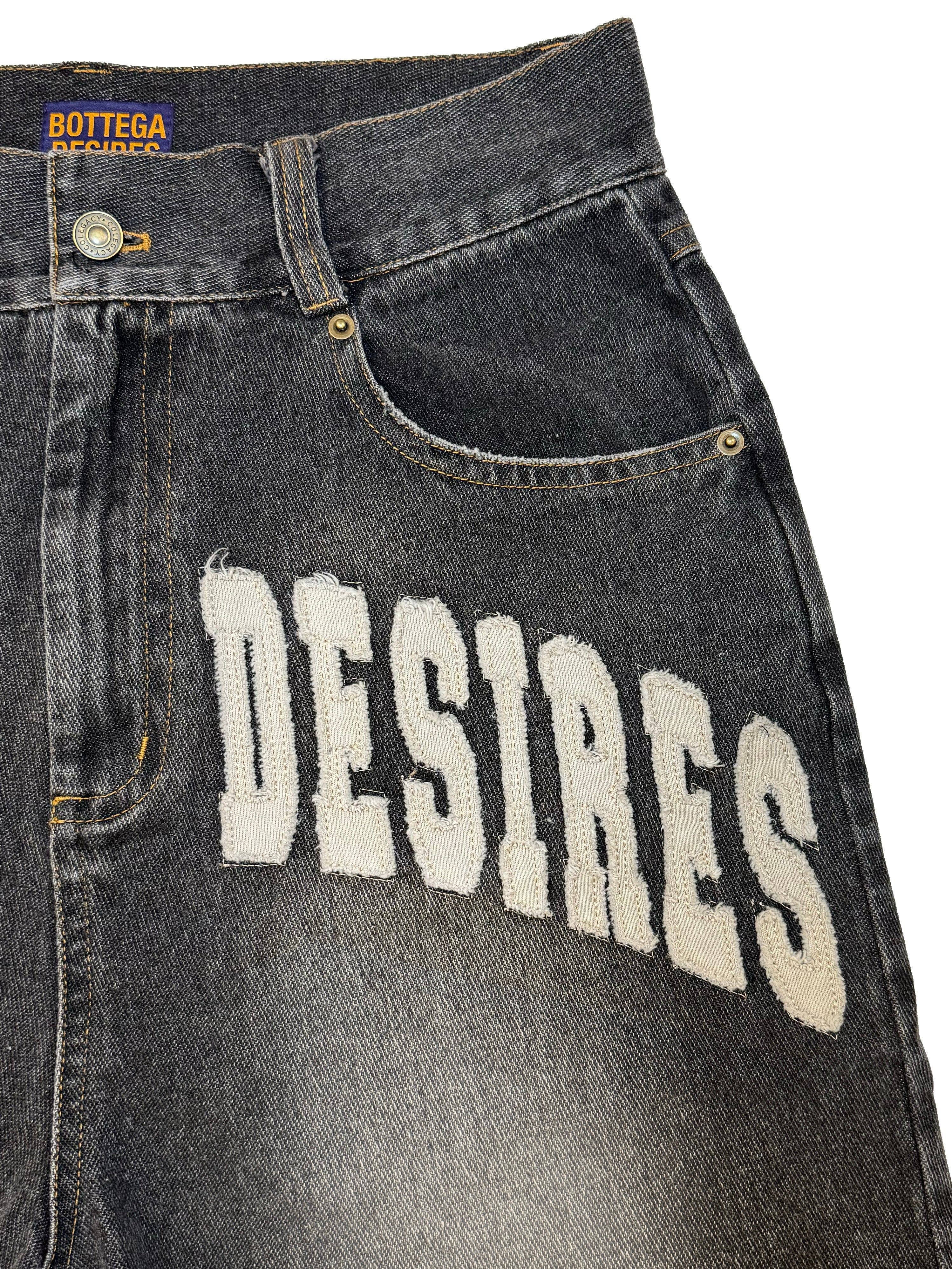 BOTTEGA DESIRES JORTS (DARK WASH)