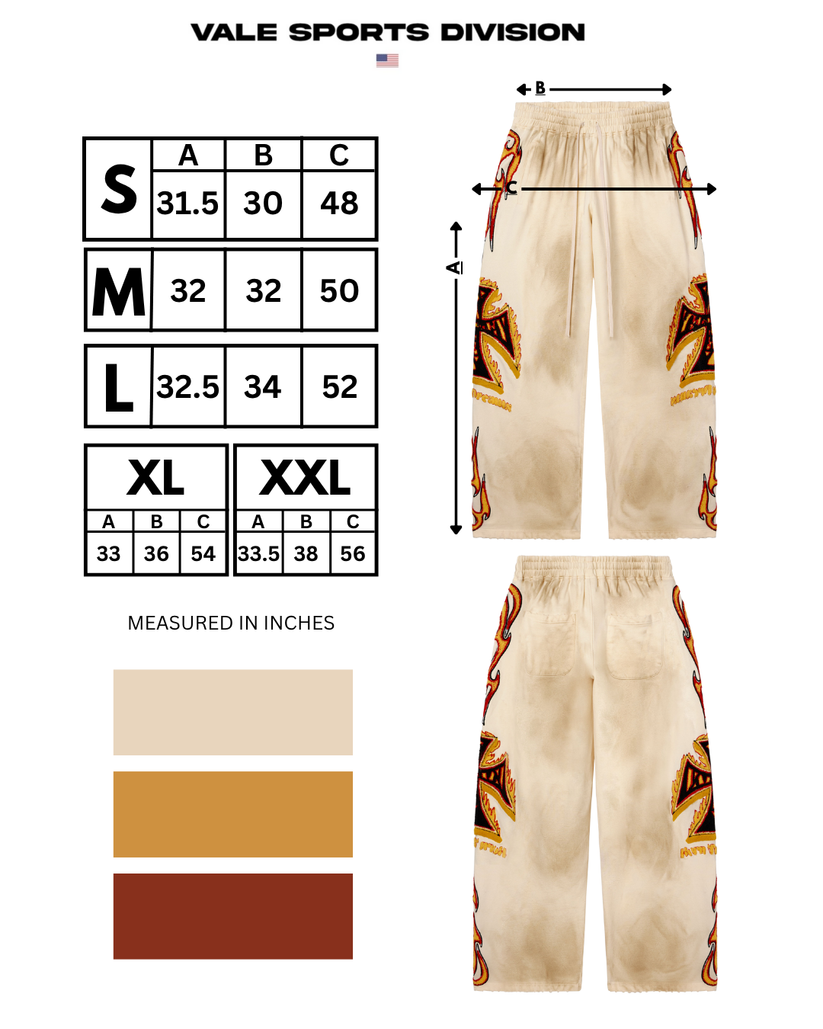 VALE FOREVER LA FLARE SWEATPANTS