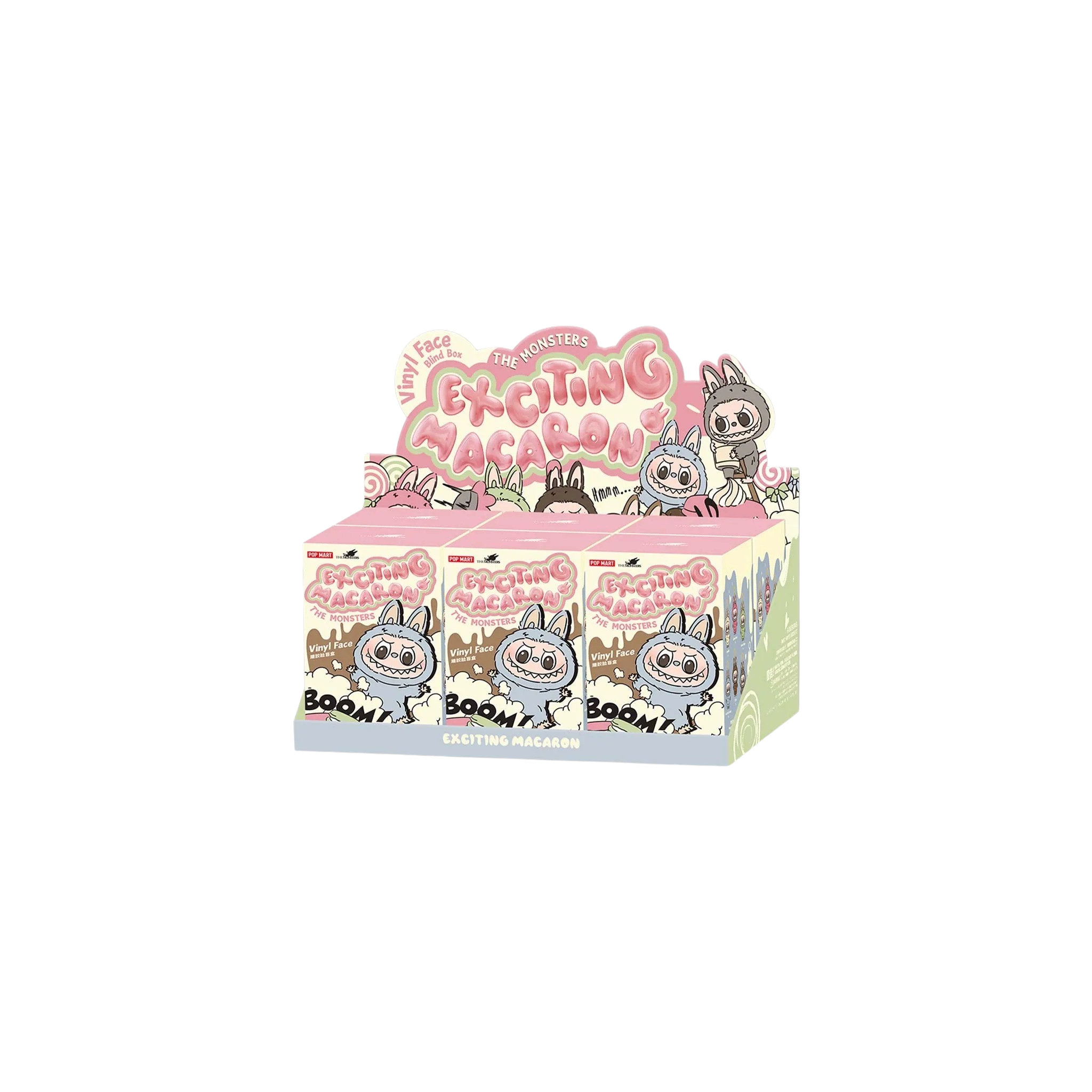 Pop Mart Labubu The Monsters Exciting Macaron Single Blind Box