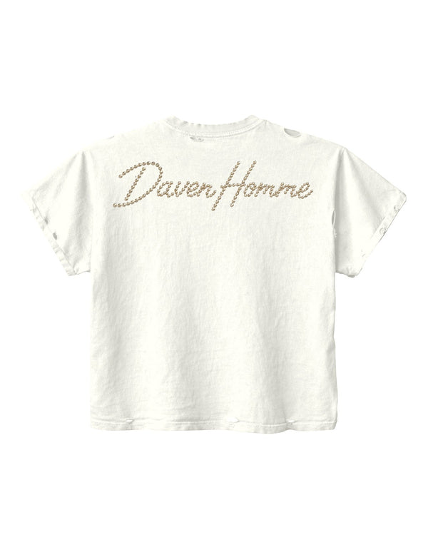 Daven Homme DVH Studded Tee (White)