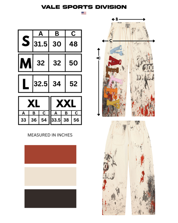 VALE FOREVER PICASSO SWEATPANTS