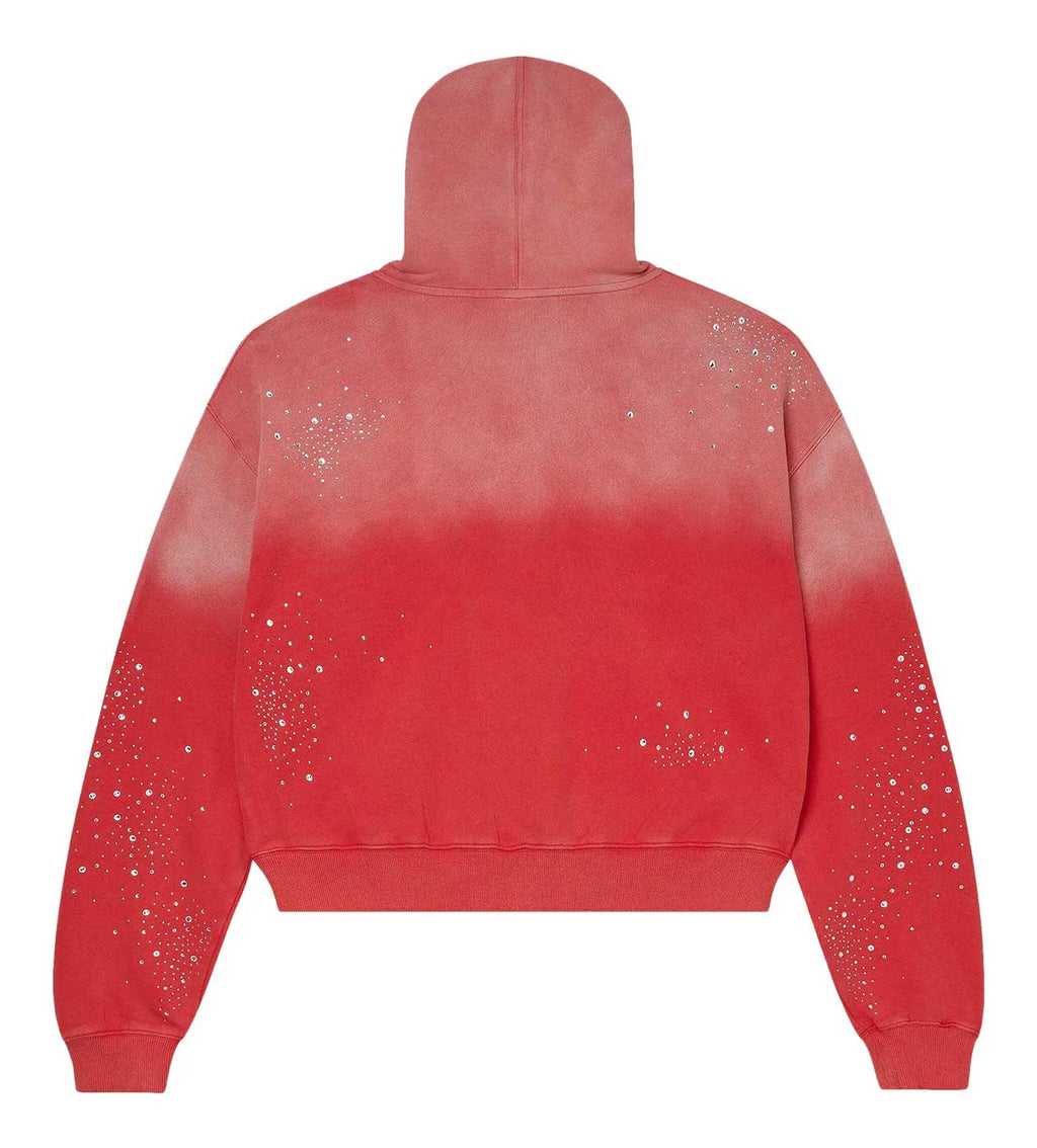 VALE FOREVER 14 PATCH PULLOVER HOODIE (RED)