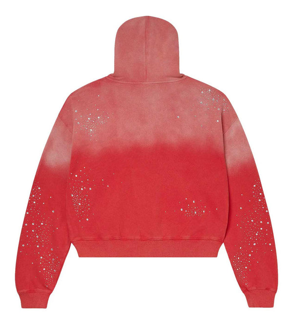 VALE FOREVER 14 PATCH PULLOVER HOODIE (RED)