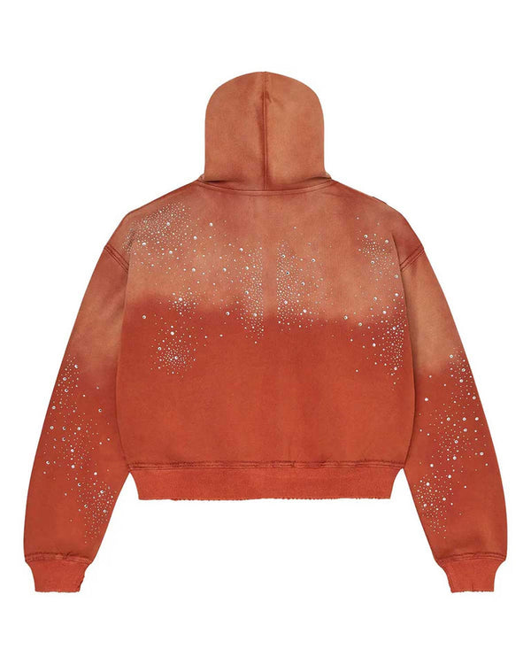 Vale Forever Classico Zip Up Hoodie (Orange)
