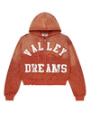 Vale Forever Classico Zip Up Hoodie (Orange)