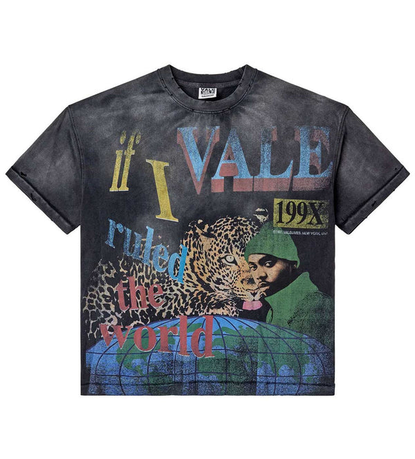 VALE FOREVER DA RULER TEE (BLACK WASH)