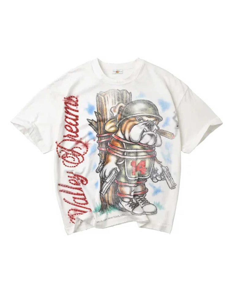 Vale Forever 'Dog of War' Bling Tee
