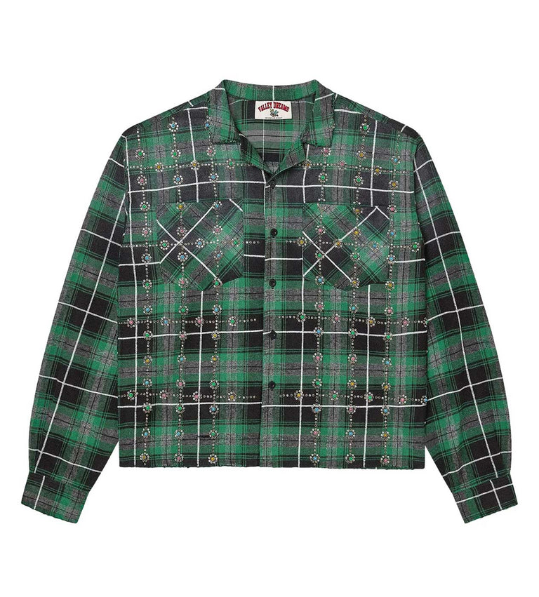 Vale Forever Grinch Gems Flannel (Green)