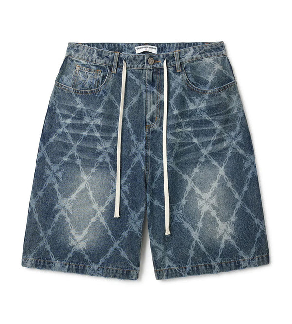 Vale Forever Ironwork Denim Shorts