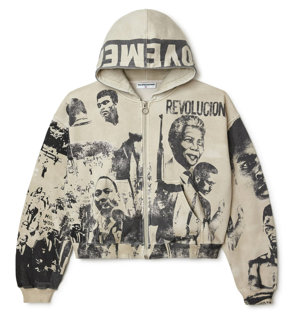 VALE FOREVER MONUMENT ZIP UP HOODIE