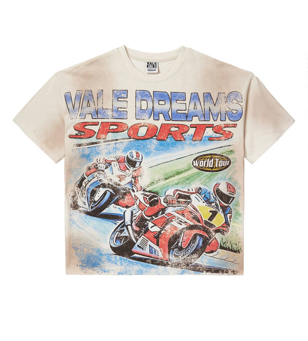 VALE MOTORCROXXX TEE (CREAM)
