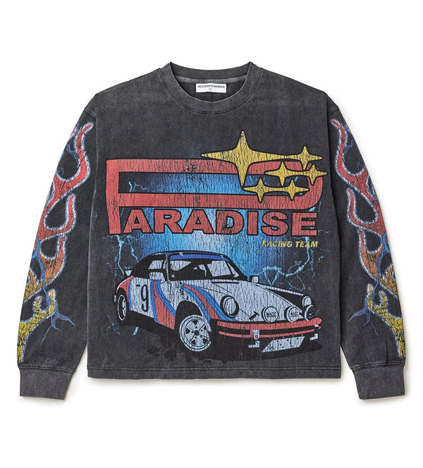 VALE FOREVER RACE WARS LONGSLEEVE TEE (BLACK WASH)